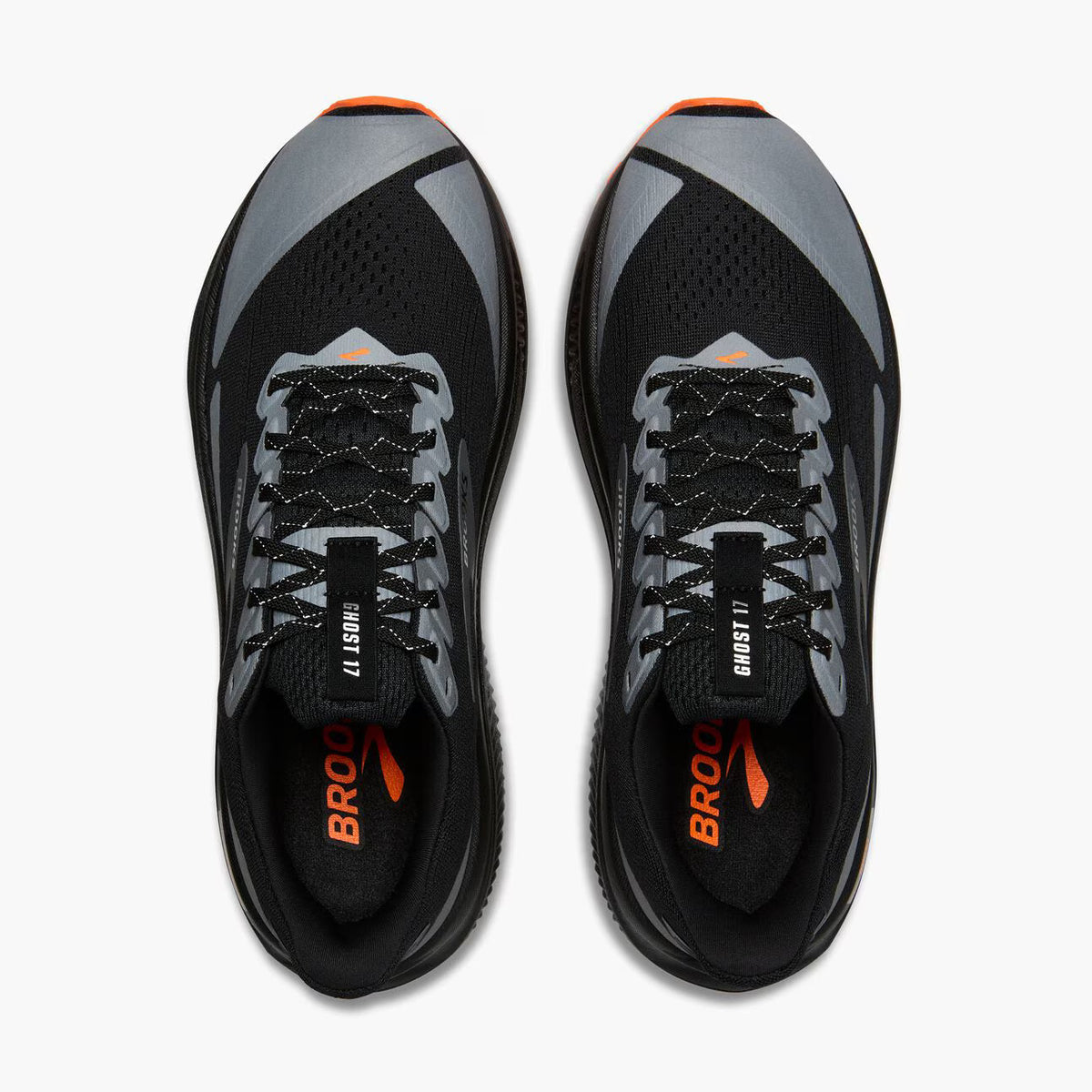 Women's Ghost 17 - Black/Orange