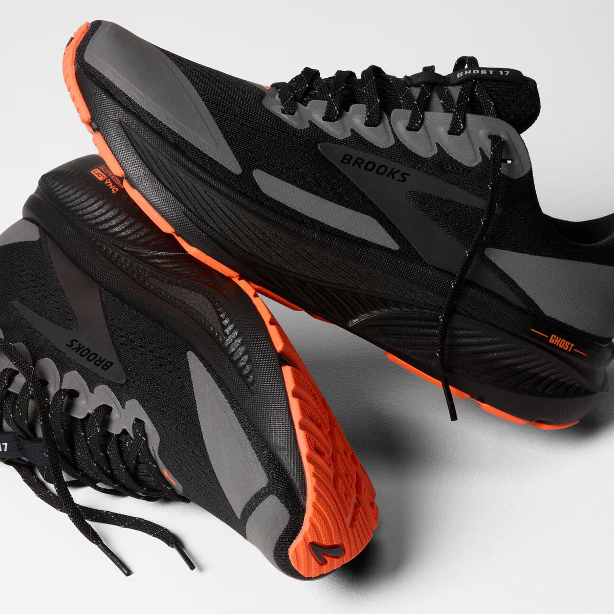 Women's Ghost 17 - Black/Orange