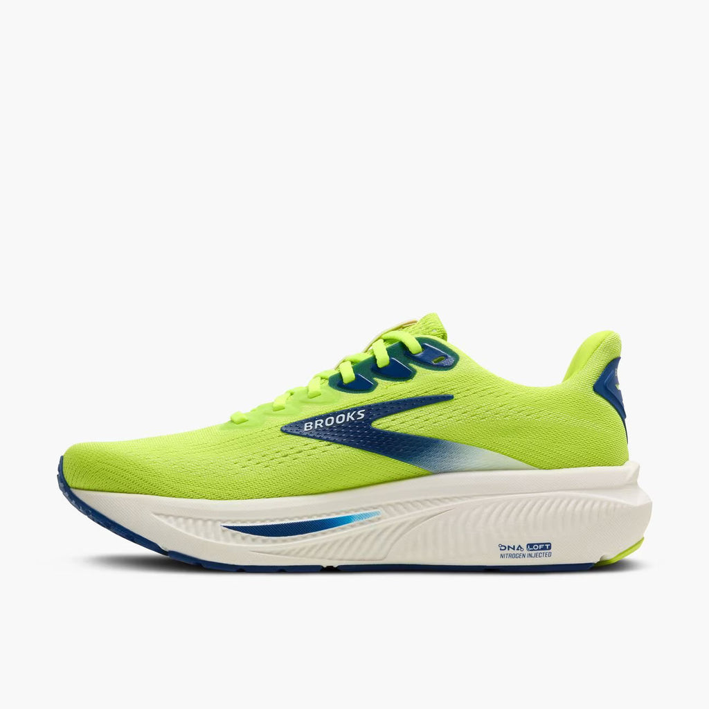 Brooks Men's Ghost 17 - Acid Lime/Navy/White