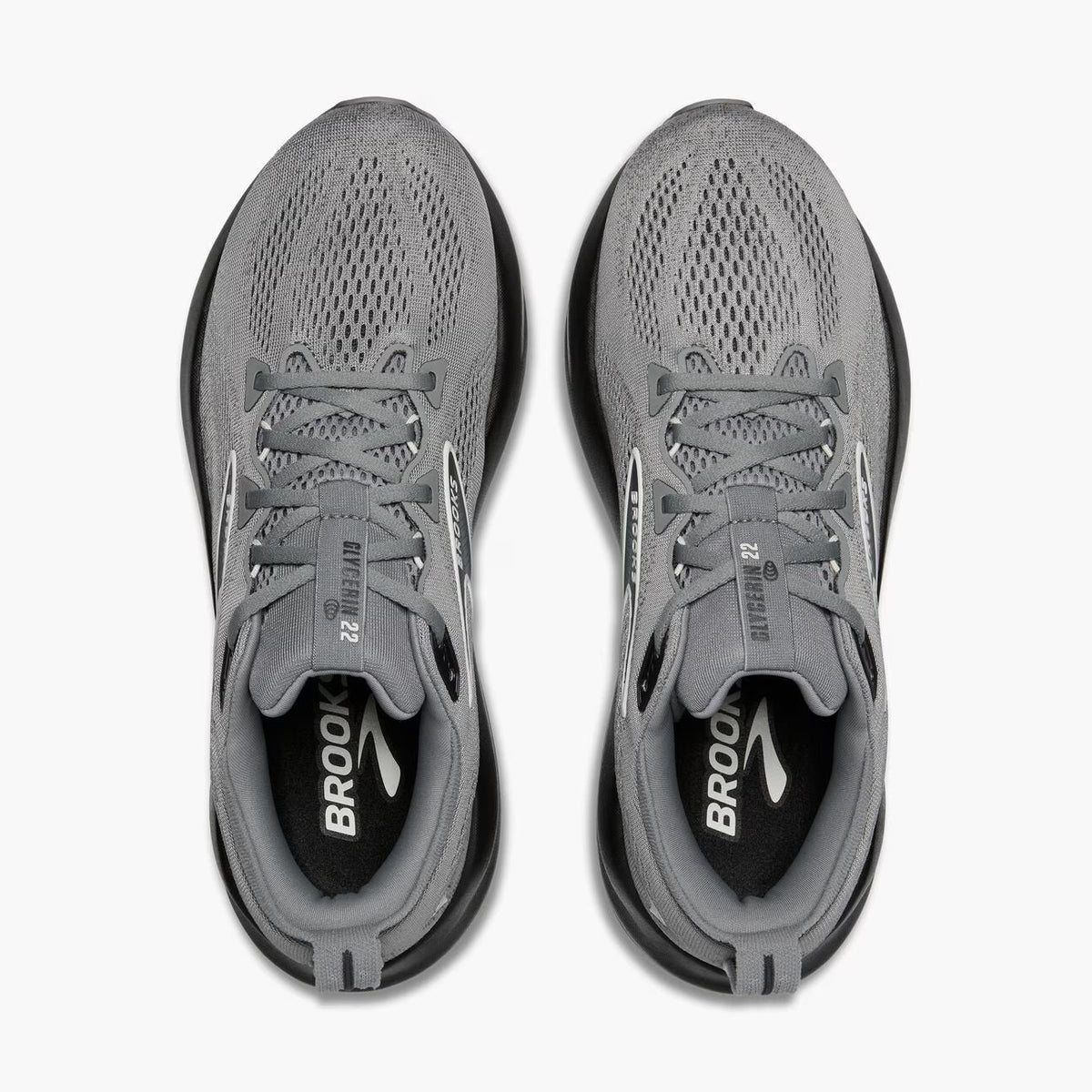 Brooks Men's Glycerin 22 (Wide) - Primer Gray/Ebony/Bluewash