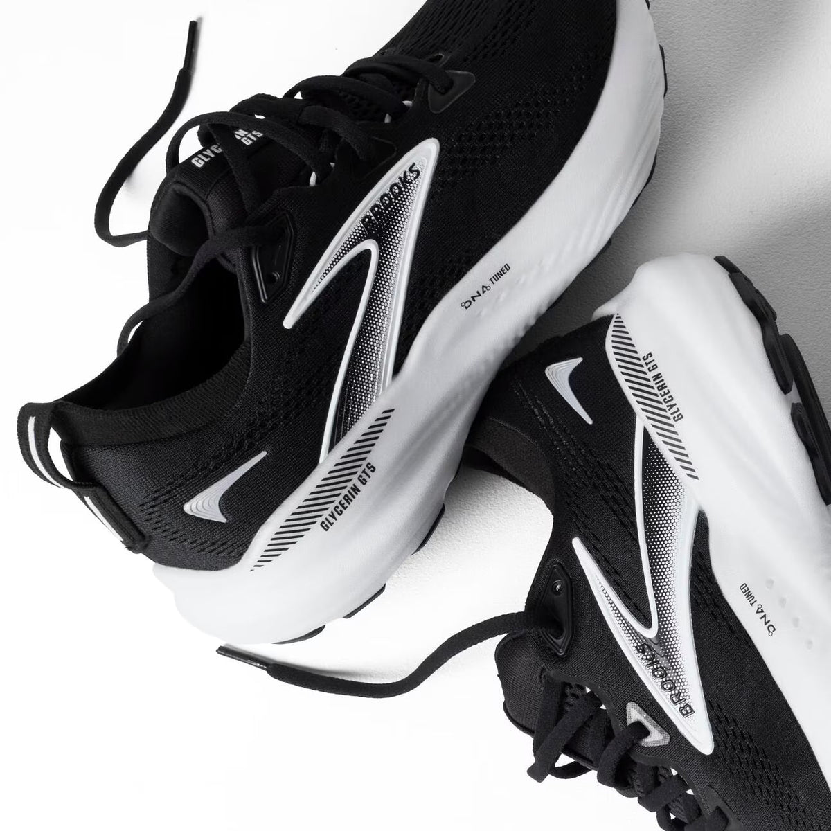 Brooks Men's Glycerin GTS 22 - Black/Grey/White