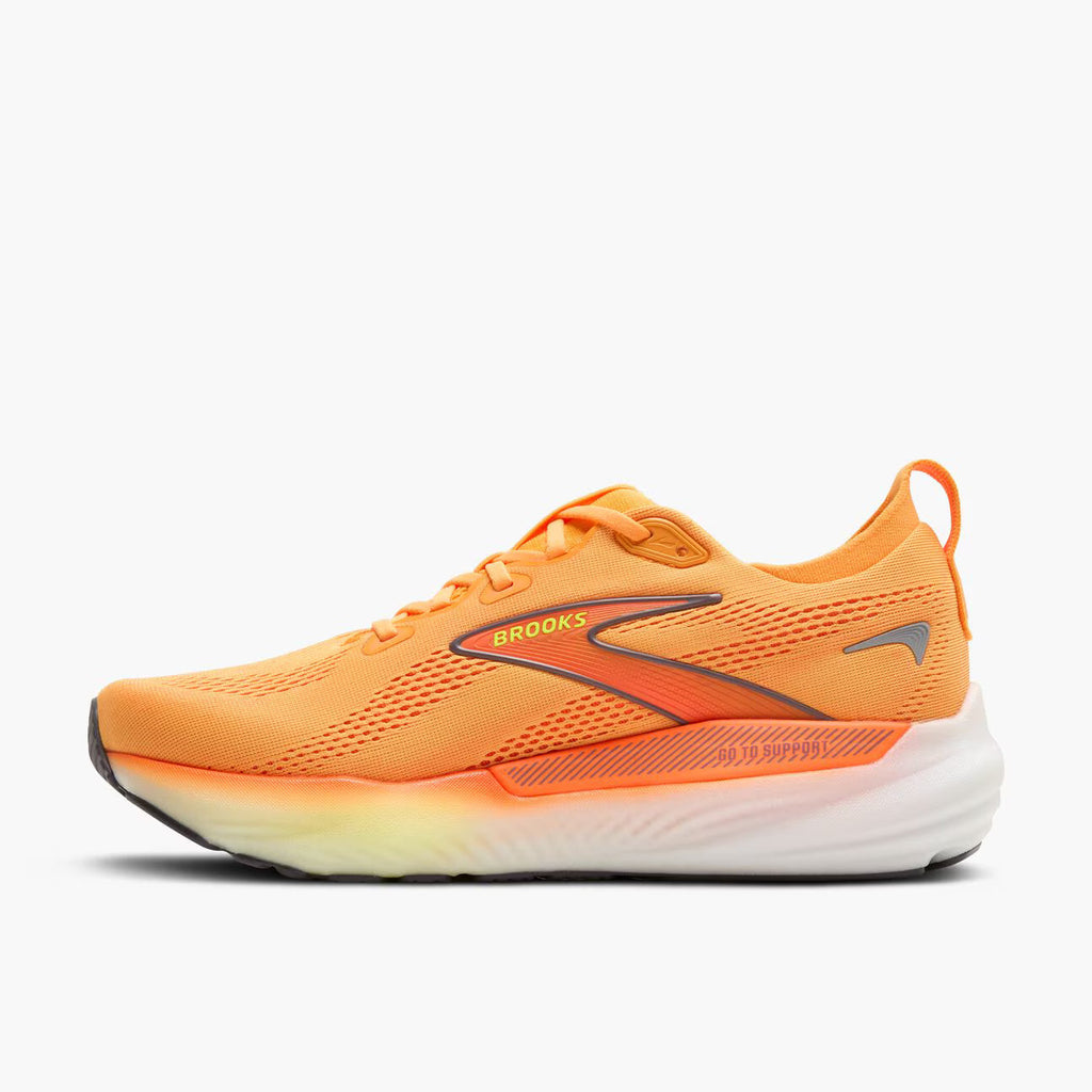 Brooks Men's Glycerin GTS 22 - Orange/Nightlife/White