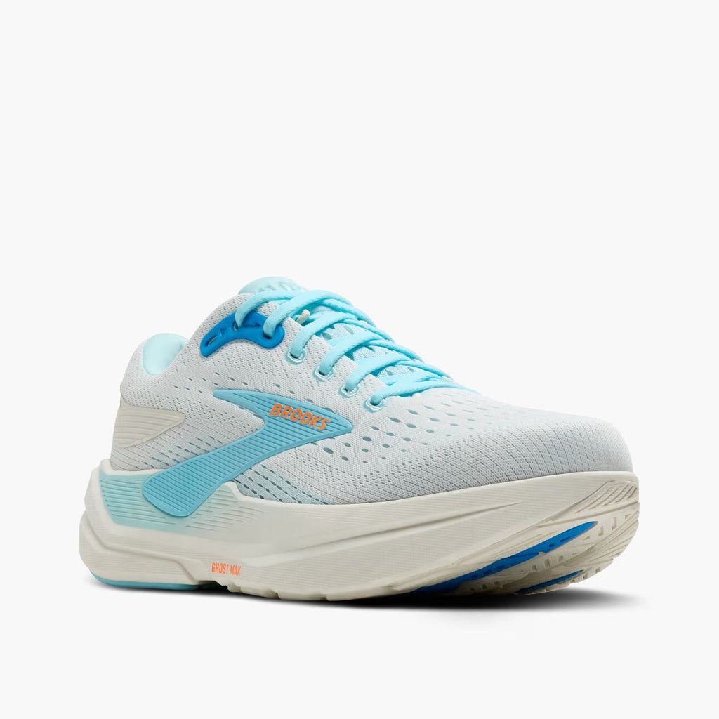 Brooks Men's Ghost Max 3 - Bluewash/Atomizer/Orange