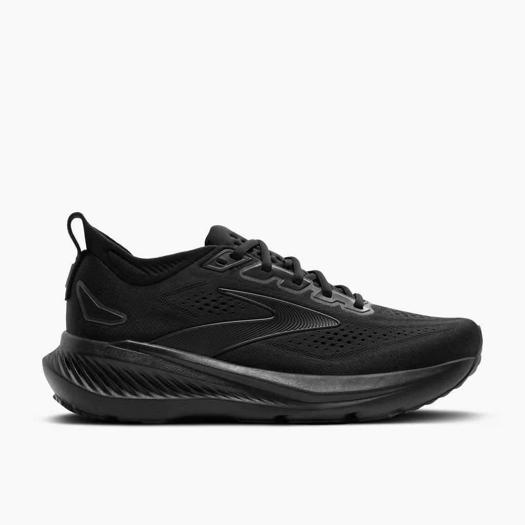 Men's Brooks Glycerin 23 WIDE - Black/Black/Ebony