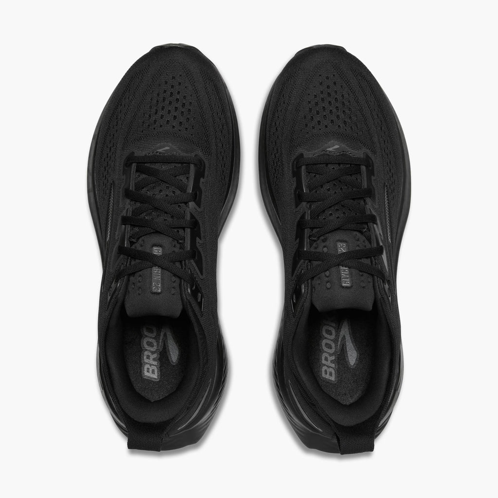 Men's Brooks Glycerin 23 WIDE - Black/Black/Ebony