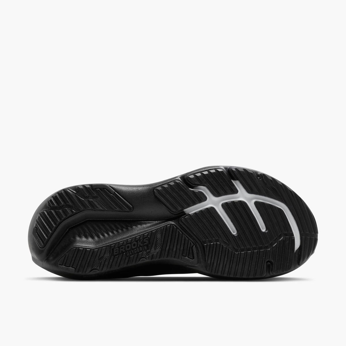 Men's Brooks Glycerin 23 WIDE - Black/Black/Ebony