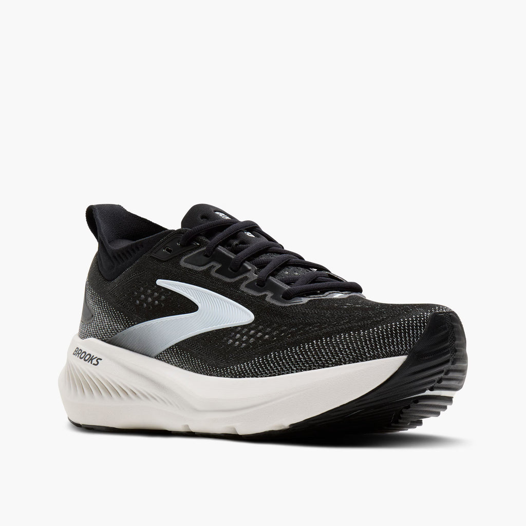 Men's Brooks Glycerin 23 WIDE - Black/Grey/White