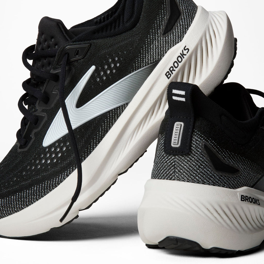 Men's Brooks Glycerin 23 WIDE - Black/Grey/White