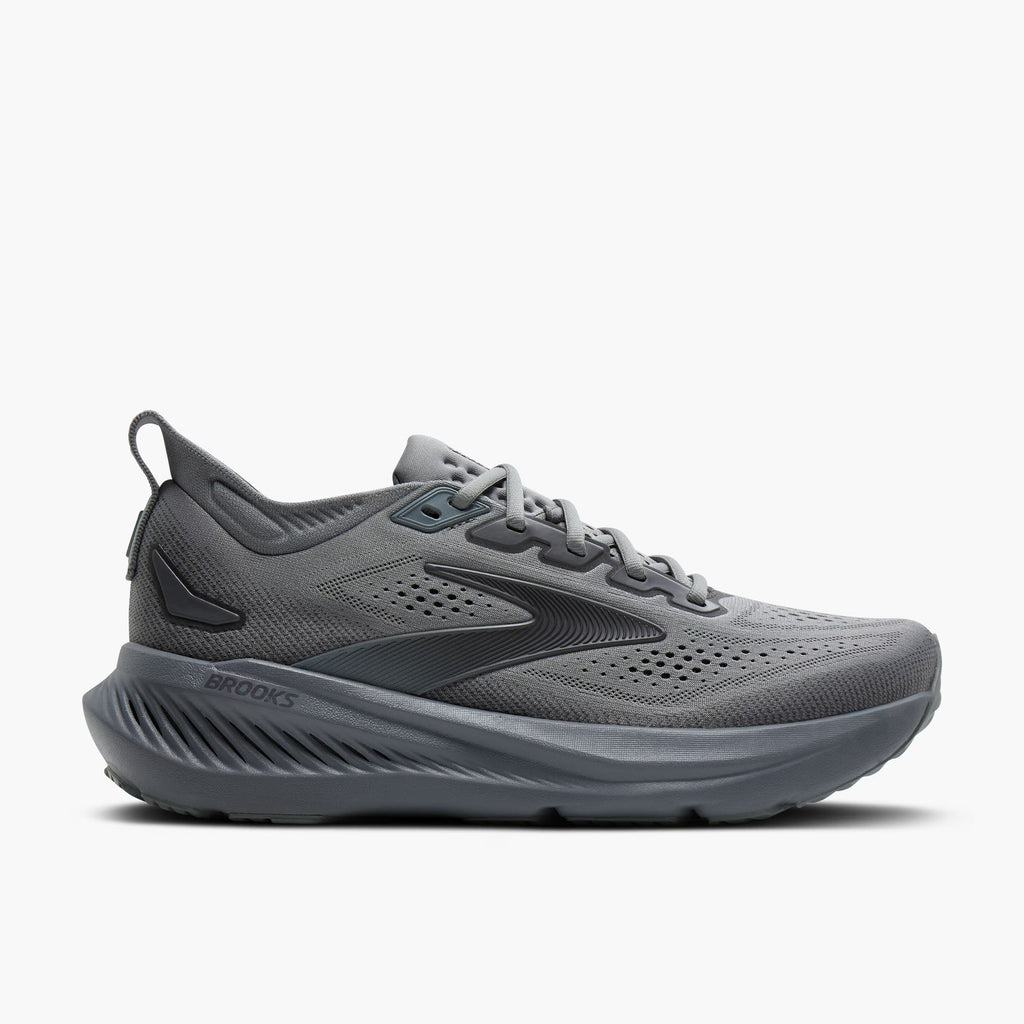 Men's Brooks Glycerin 23 WIDE  - Grey/Blackened Pearl/Black