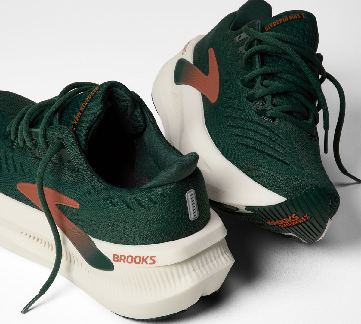 Brooks Men's Glycerin Max 2 - Dark Spruce/Bombay Brown/Clear