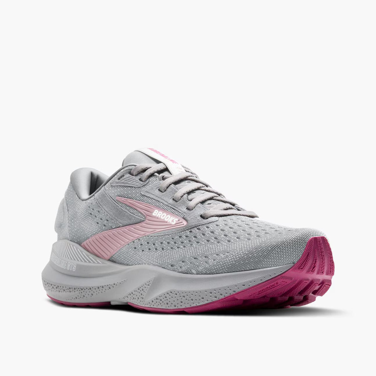 Brooks Women's Adrenaline GTS 24 (Wide) - Alloy/White/Zephyr