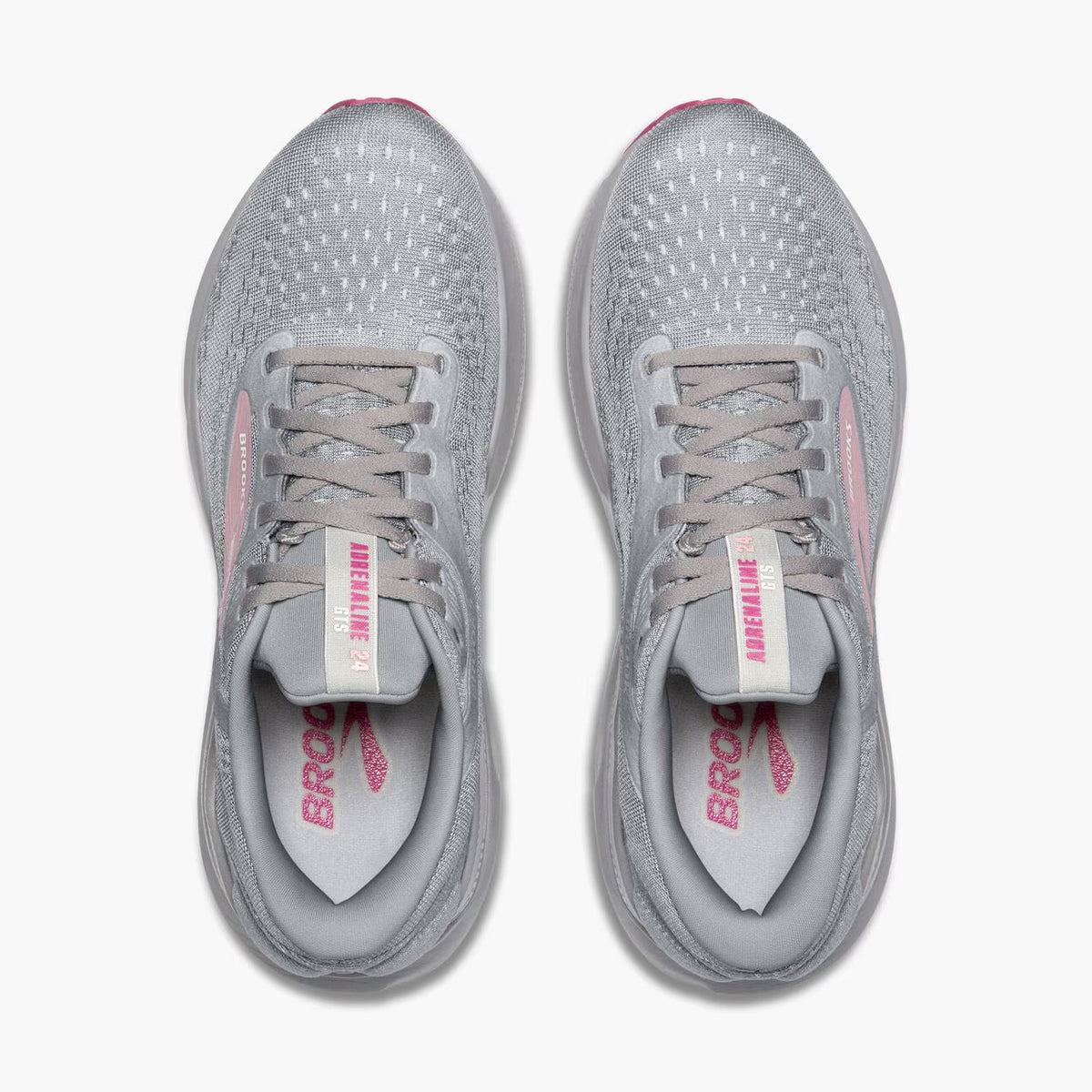 Brooks Women's Adrenaline GTS 24 (Wide) - Alloy/White/Zephyr