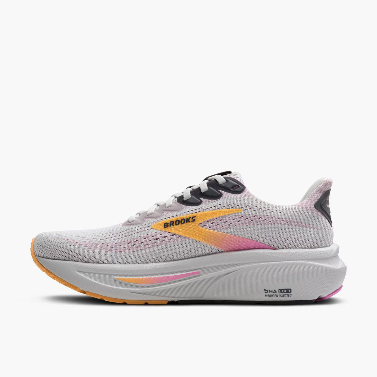 Brooks Women's Ghost 17 - Oyster/Apricot/Pink