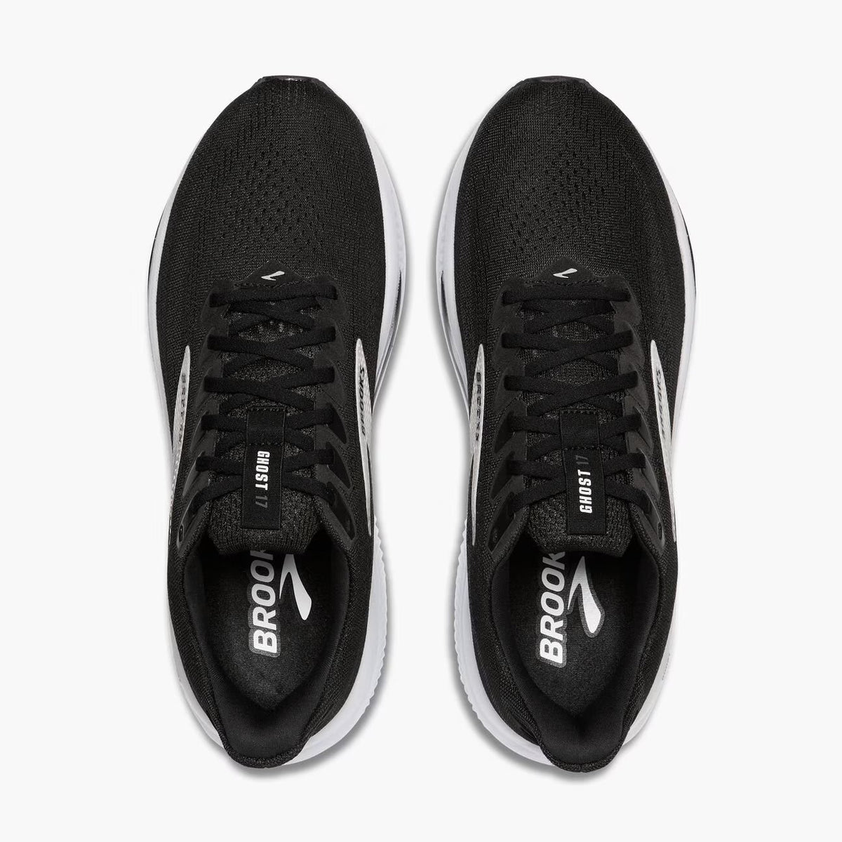 Brooks Men's Ghost 17 - Black/Grey/White