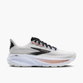 Brooks Women's Ghost 17 (Wide) - White/Black/Rose Gold