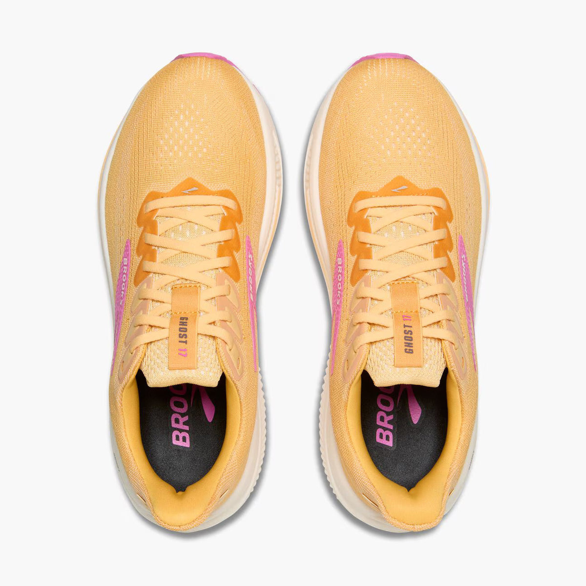 Brooks Women's Ghost 17 - Apricot/Grey/Pink