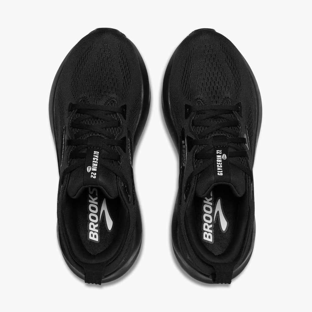 Brooks Women's Glycerin GTS 22 - Black/Black/Ebony