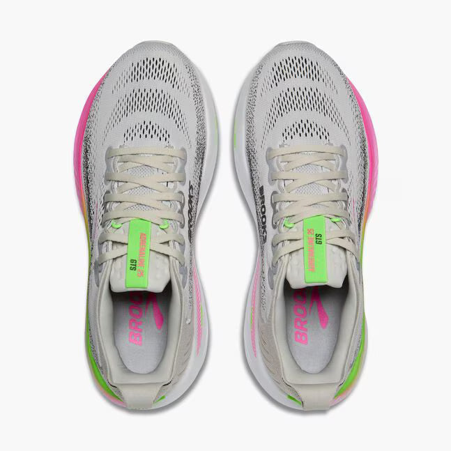 Brooks Women's Adrenaline GTS 25 - Oyster/Pink/Green