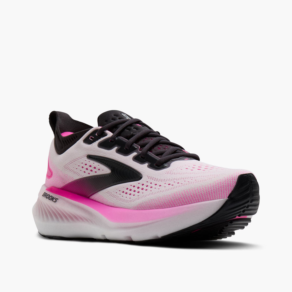Women's Brooks Glycerin 23 - White/Phantom/Cyber Pink