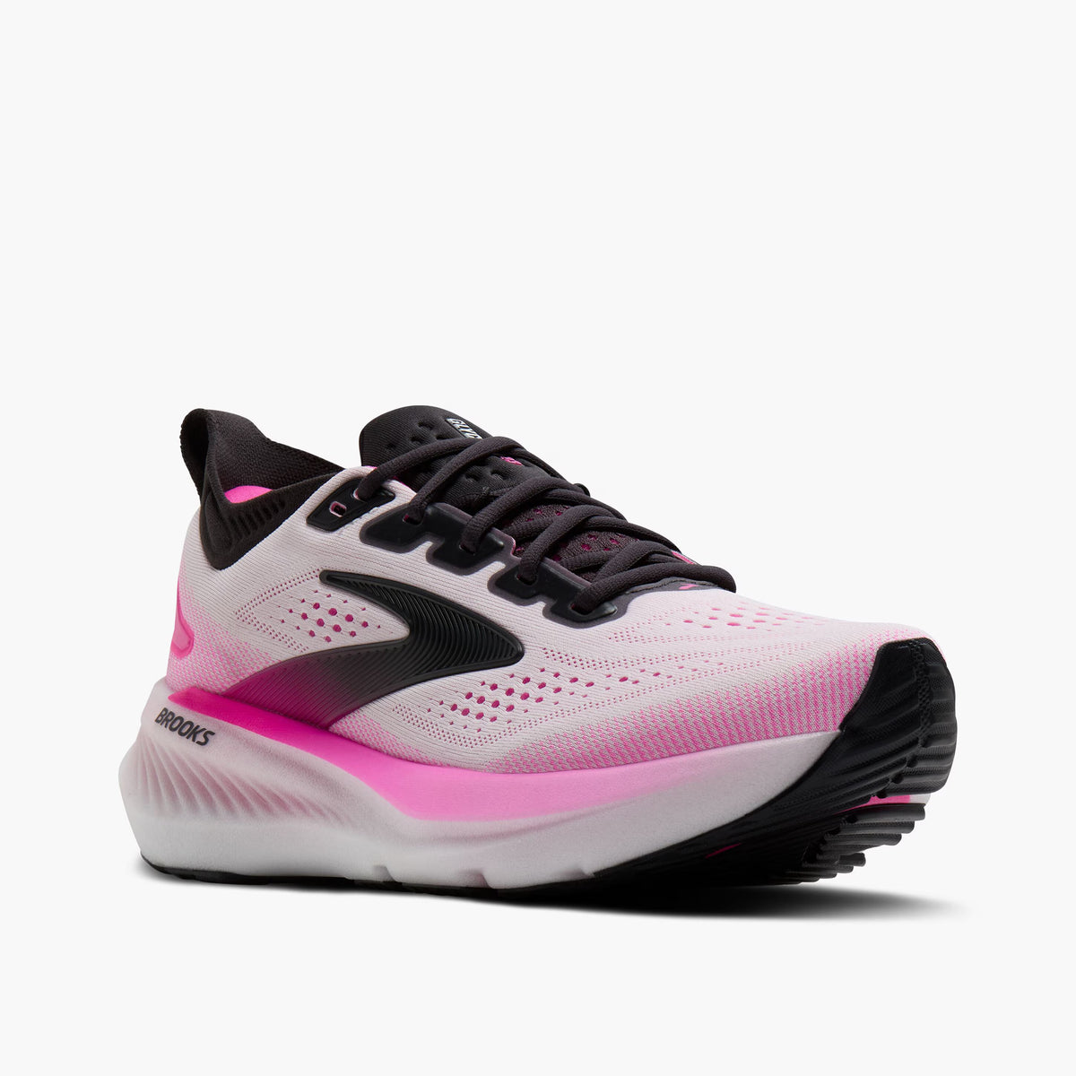 Women's Brooks Glycerin 23 - White/Phantom/Cyber Pink