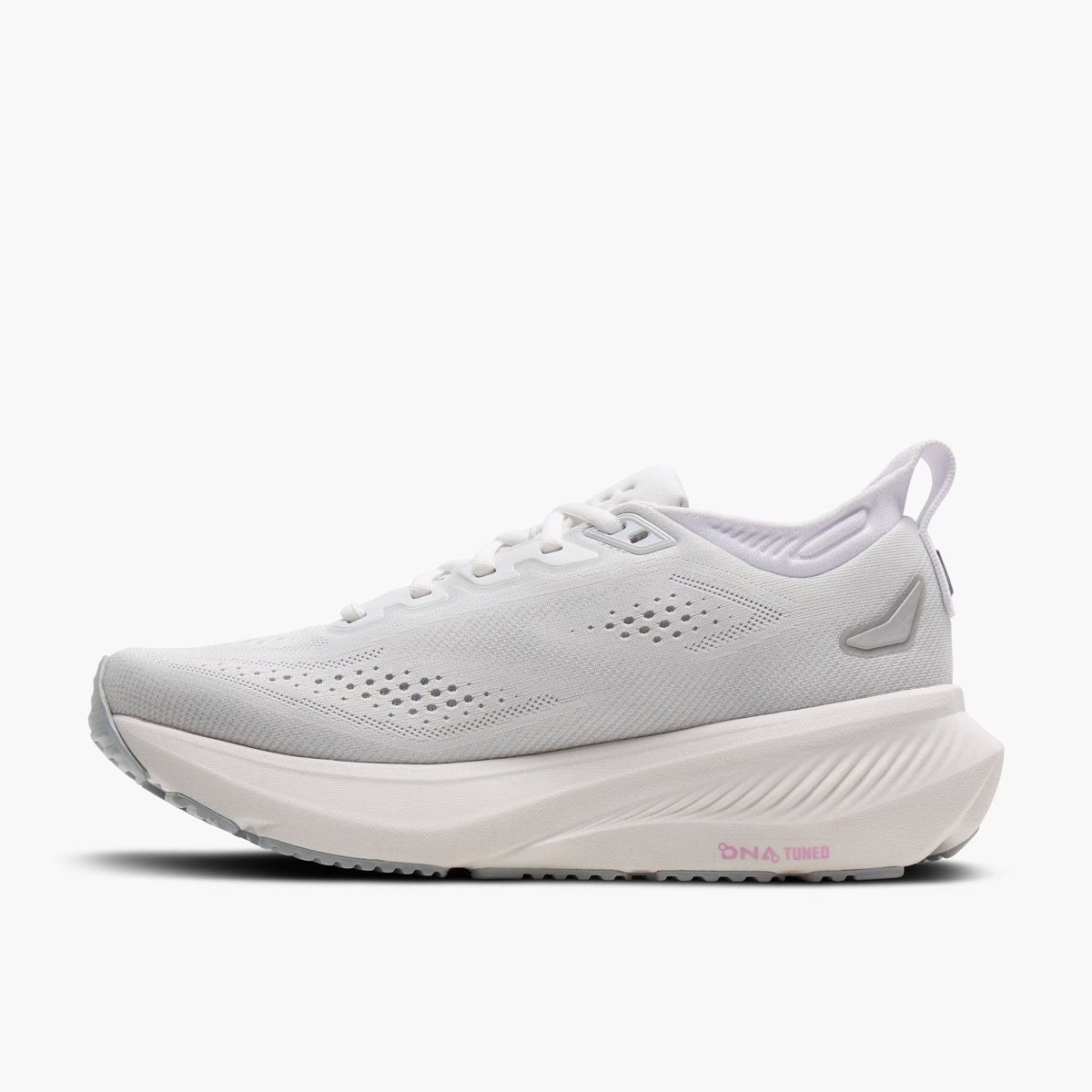 Women's Brooks Glycerin 23 WIDE - White/Harbor Mist/Metallic
