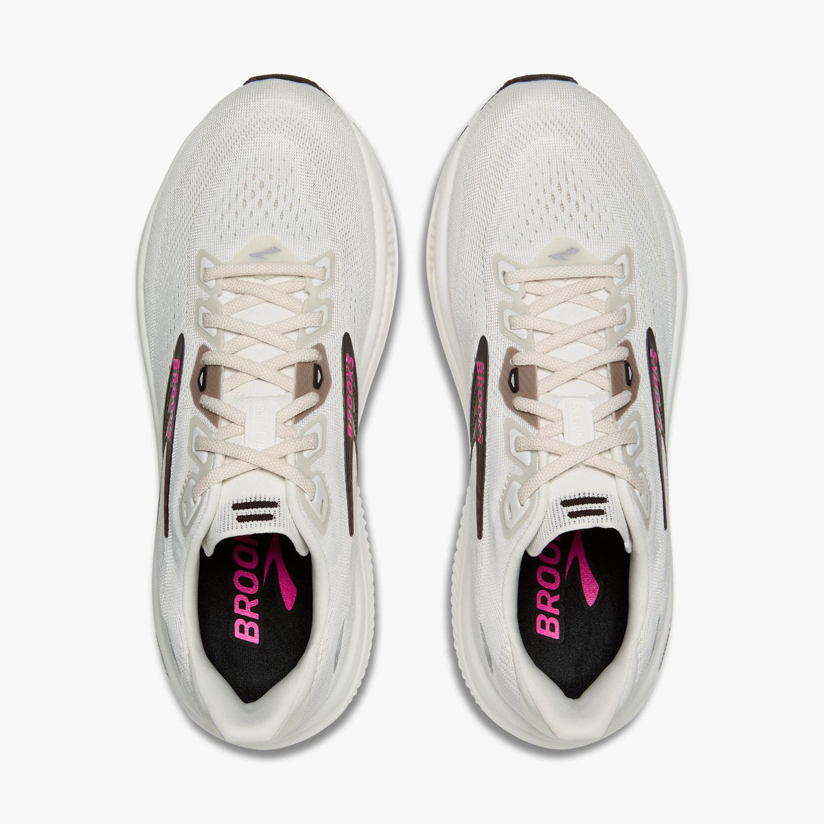 Brooks Women's Ghost 18 - Coconut/ Coffee/ Fuschia