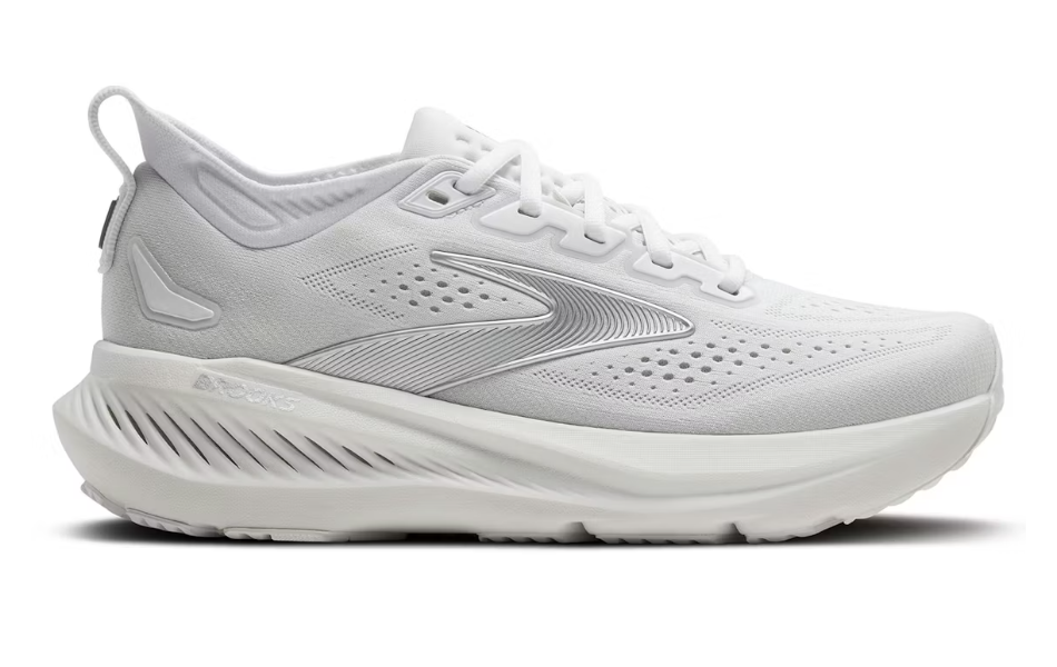Women's Brooks Glycerin 23 - White/Oyster/Silver