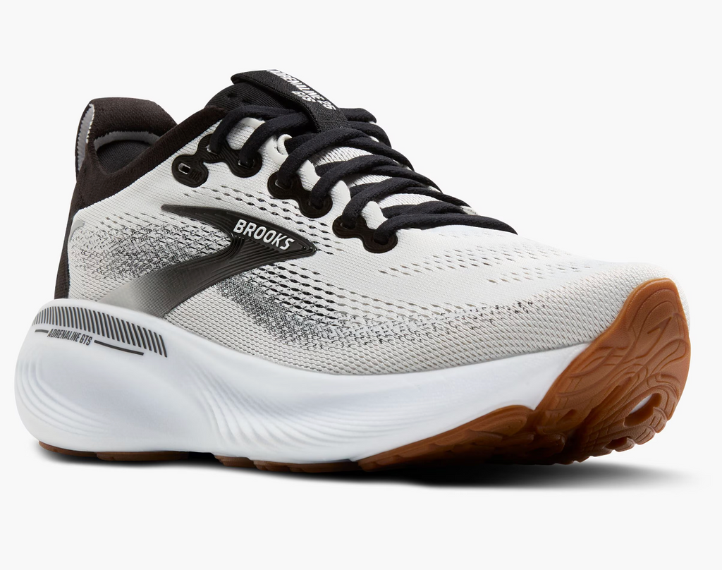 Brooks Women's Adrenaline GTS 25 (Wide) - White/Black/White