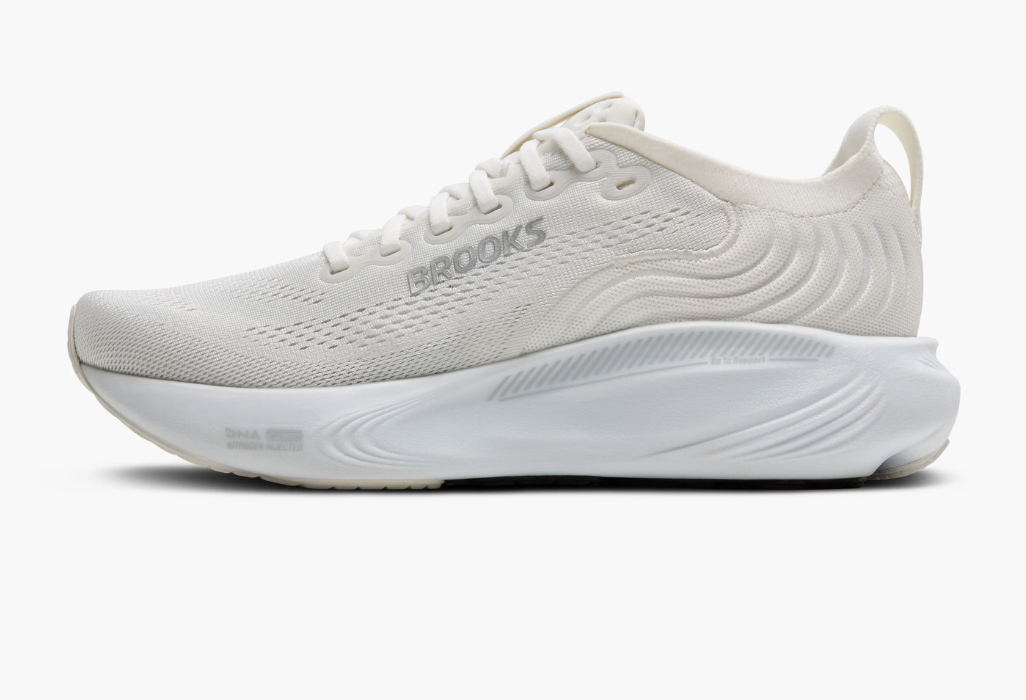 Brooks Women's Adrenaline GTS 25 (Wide) - White/White/Silver