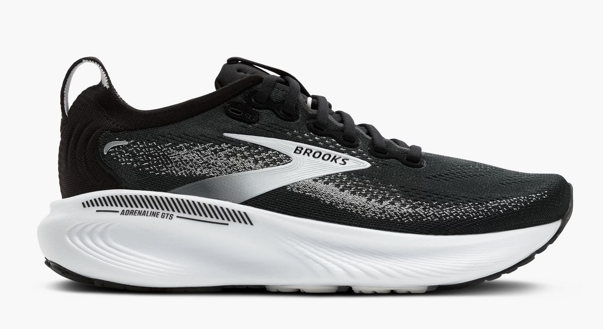 Brooks Women's Adrenaline GTS 25 (Extra Wide) - Black/Grey/White