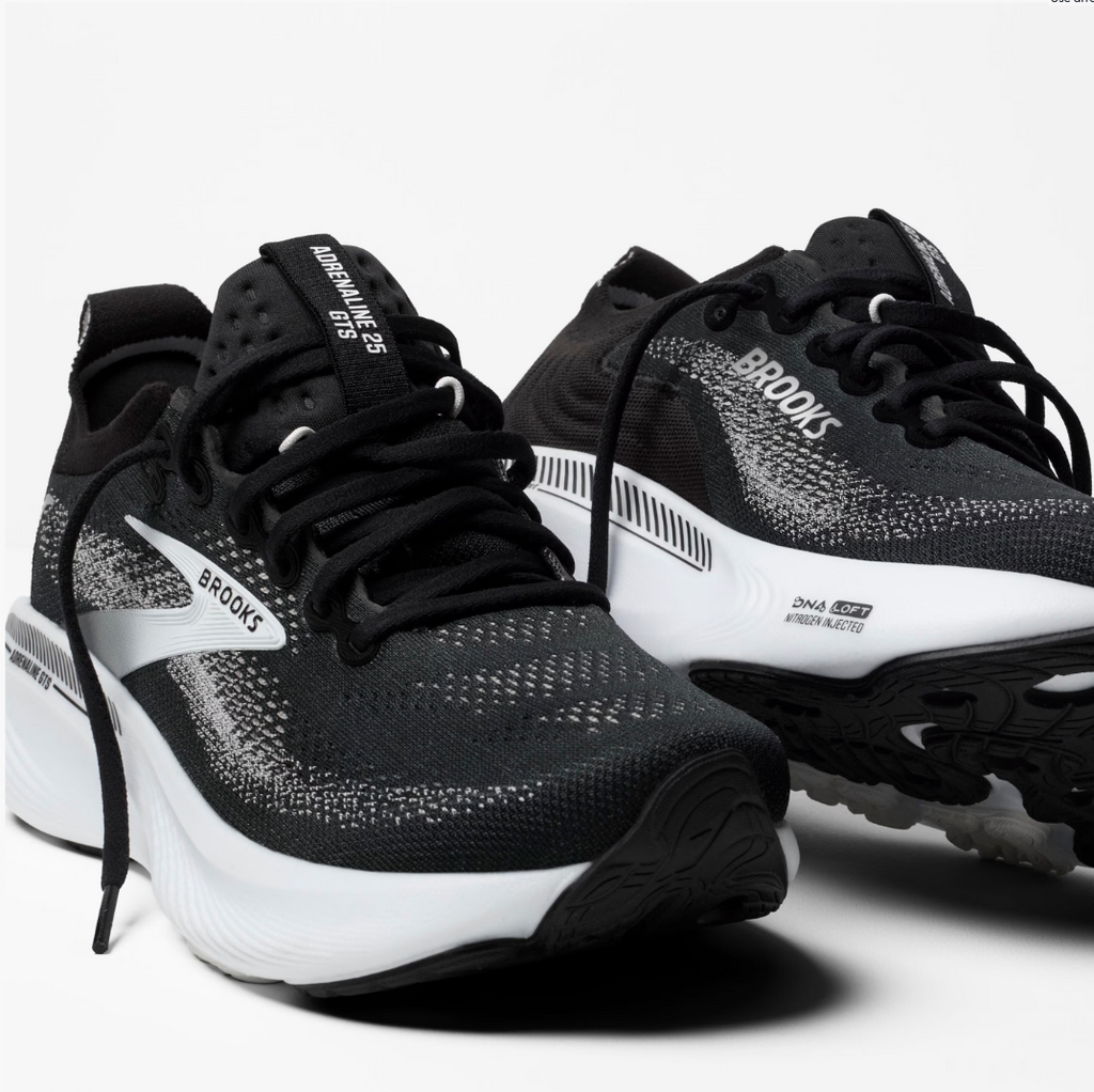 Brooks Women's Adrenaline GTS 25 (Wide) - Black/Grey/White