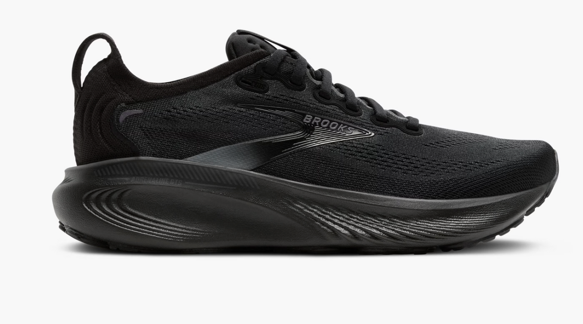 Brooks Women's Adrenaline GTS 25 (Narrow) - Black/Black/Ebony