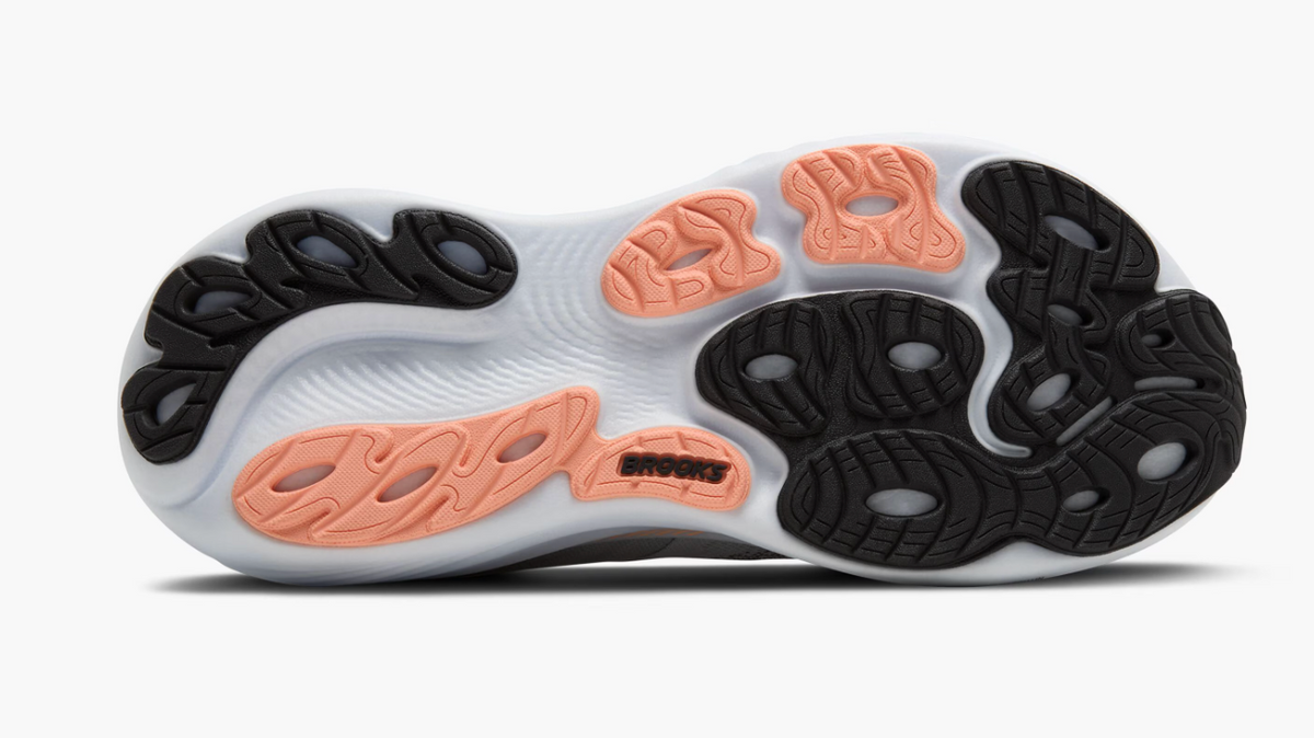 Brooks Women's Adrenaline GTS 25 (Wide) - Grey/Blackened Pearl/Coral