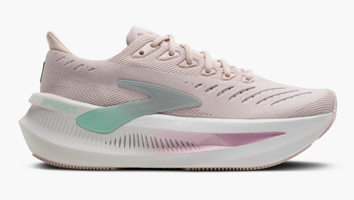 Brooks Women's Glycerin Max 2 - Pink/Yucca/Metallic