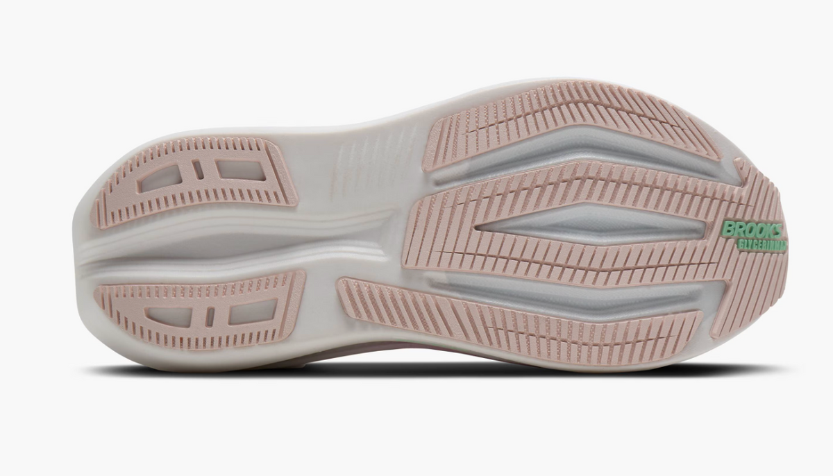 Brooks Women's Glycerin Max 2 - Pink/Yucca/Metallic