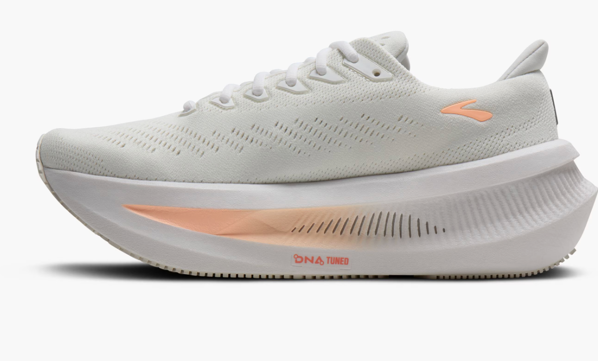 Brooks Women's Glycerin Max 2 - White/Coral/Peach