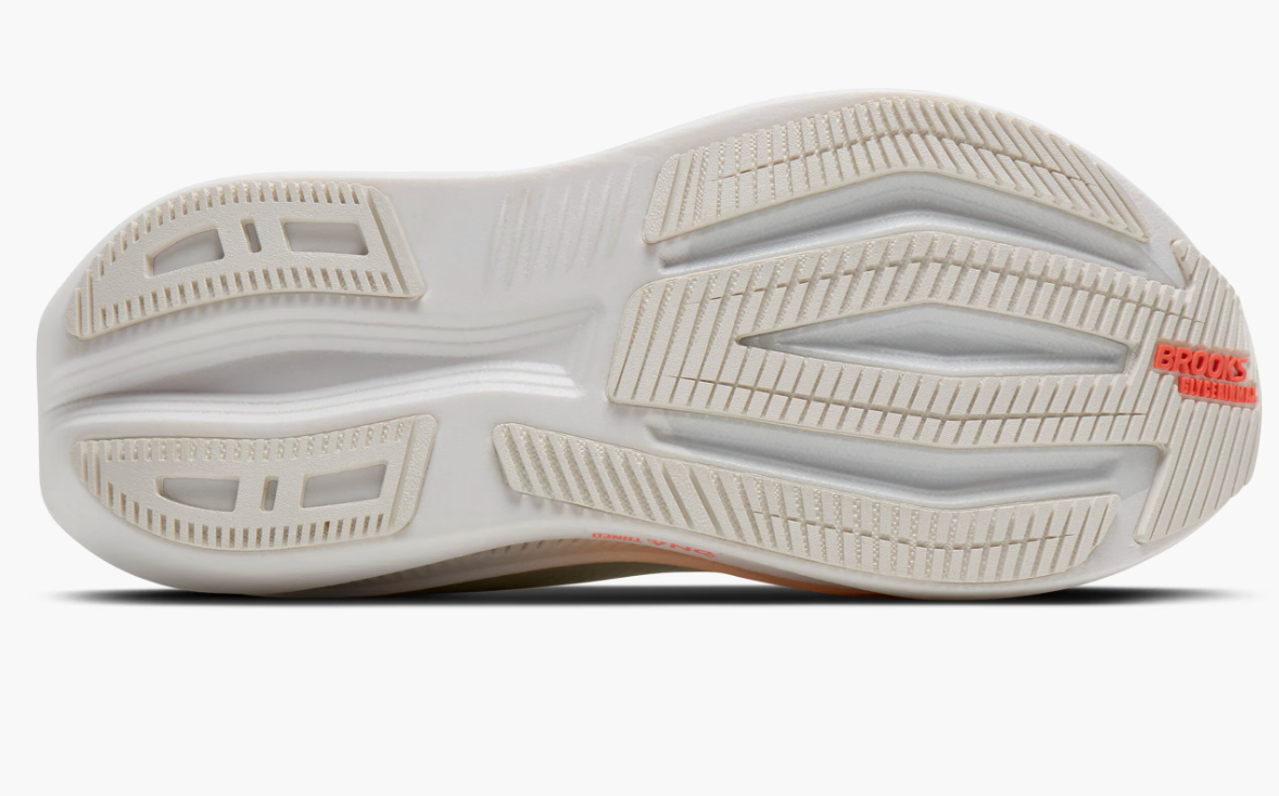 Brooks Women's Glycerin Max 2 - White/Coral/Peach