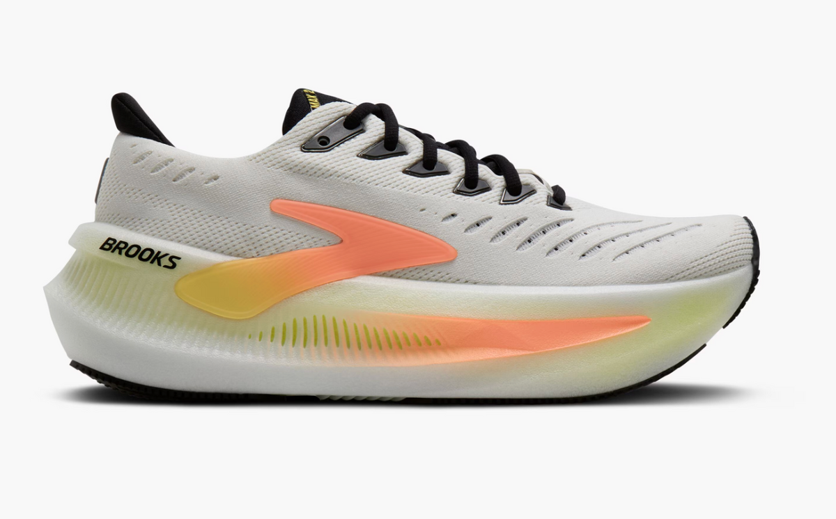 Brooks Women's Glycerin Max 2 - White/Cyber Yellow/Nightlife
