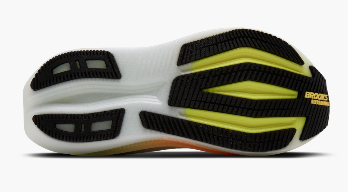 Brooks Women's Glycerin Max 2 - White/Cyber Yellow/Nightlife