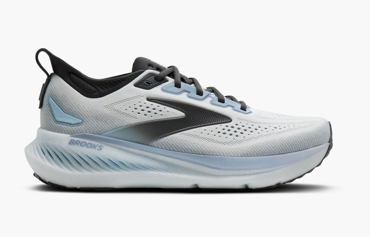 Brooks Men's Glycerin 23 - White/Rain/Baltic Sea