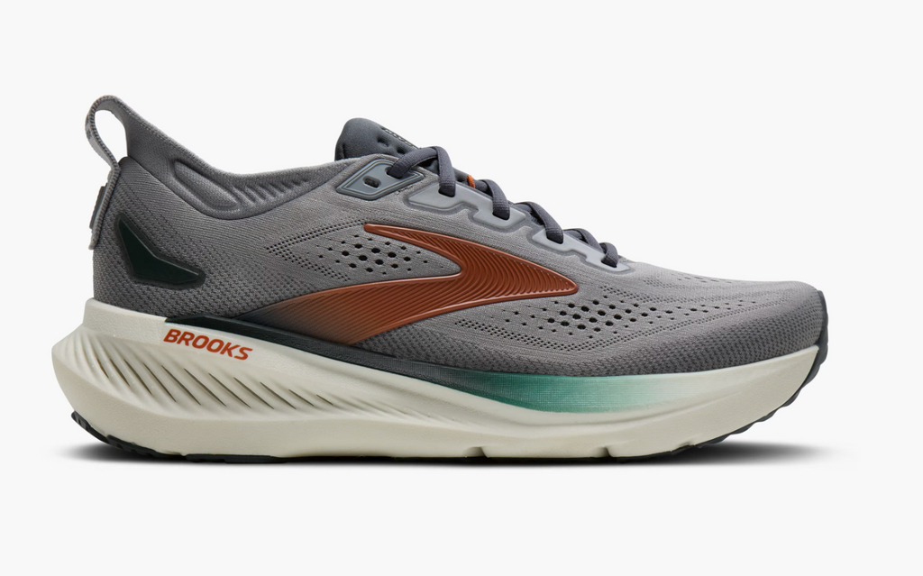 Brooks Men's Glycerin 23 - Weathervane/Bombay Brown/Clear