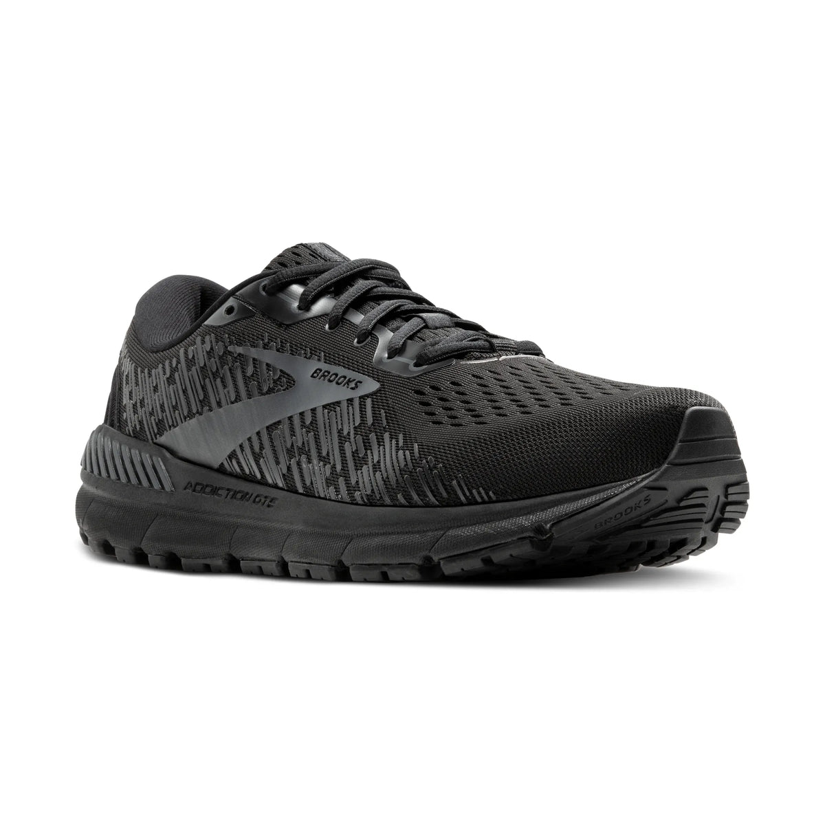 Brooks Men's Addiction GTS 15 (Extra Wide) - Black/Black/Ebony