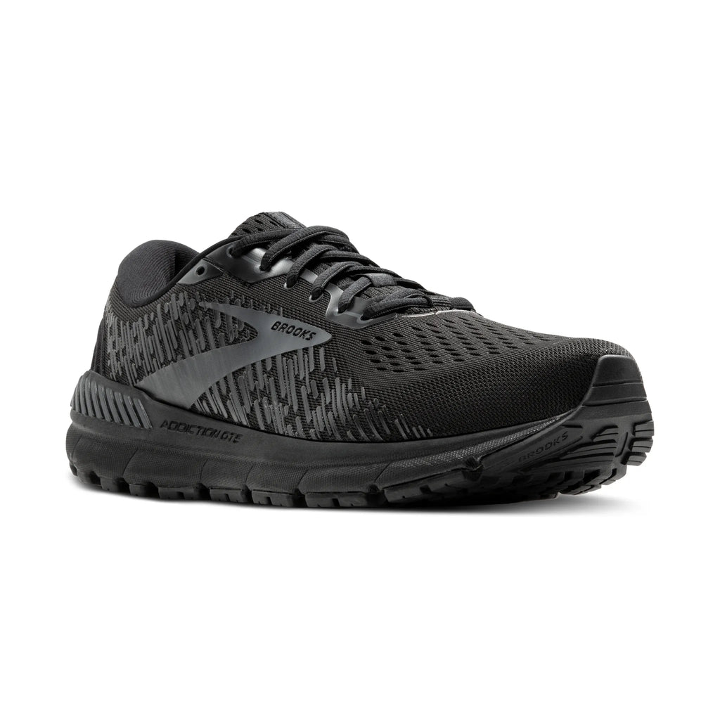 Brooks Men's Addiction GTS 15 (Extra Wide) - Black/Black/Ebony