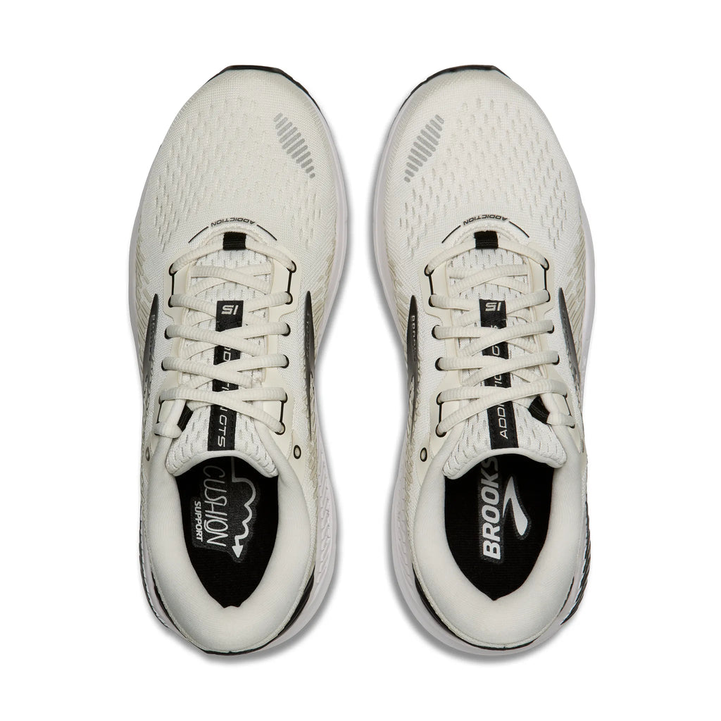 Brooks Men's Addiction GTS 15 (Wide) - Vaporous Grey/Black/White