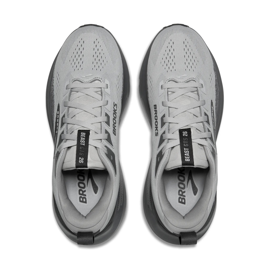 Brooks Men's Beast GTS 26 - Gray/Gray/Blackened Pearl