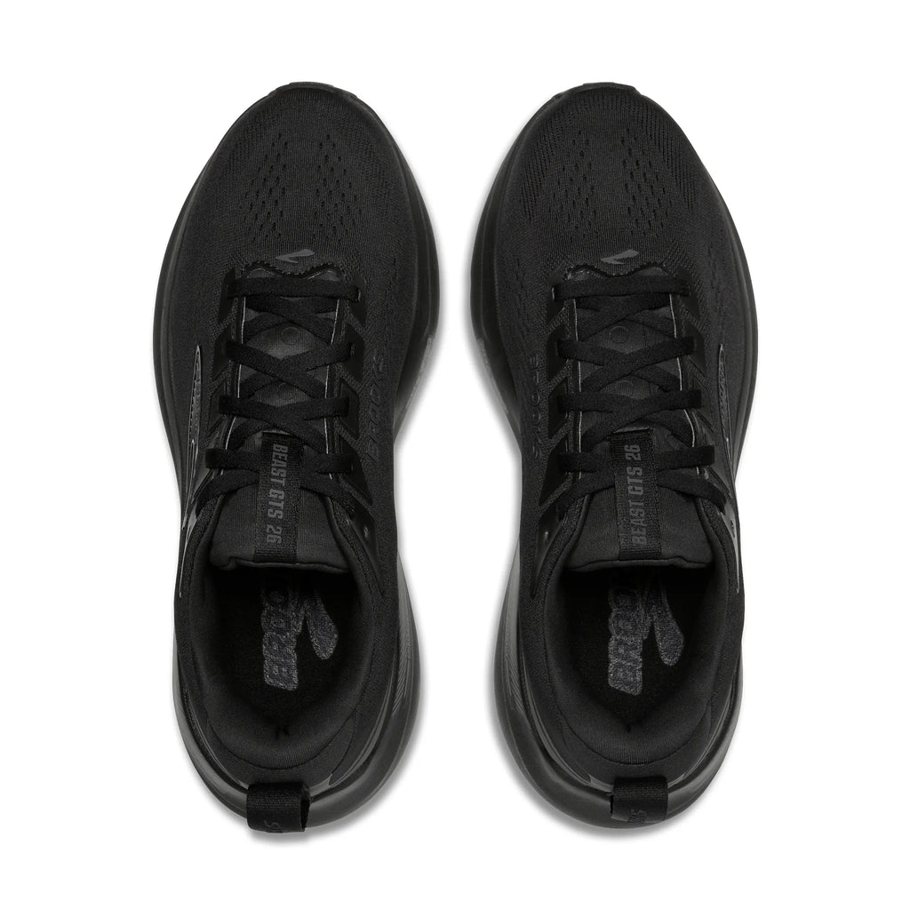 Brooks Men's Beast GTS 26 (Extra Wide) - Black/Black/Grey