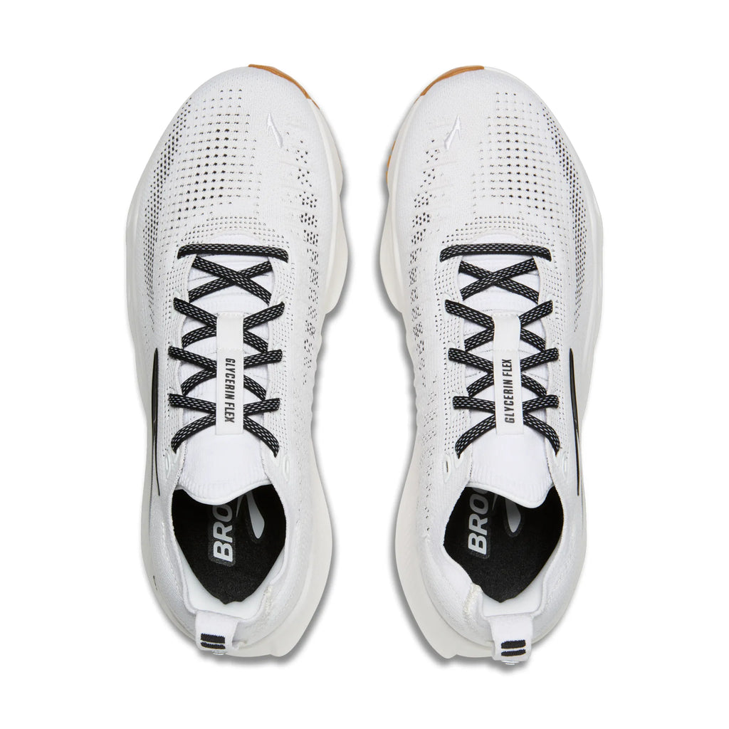 Brooks Men's Glycerin Flex - White/Black/Gum