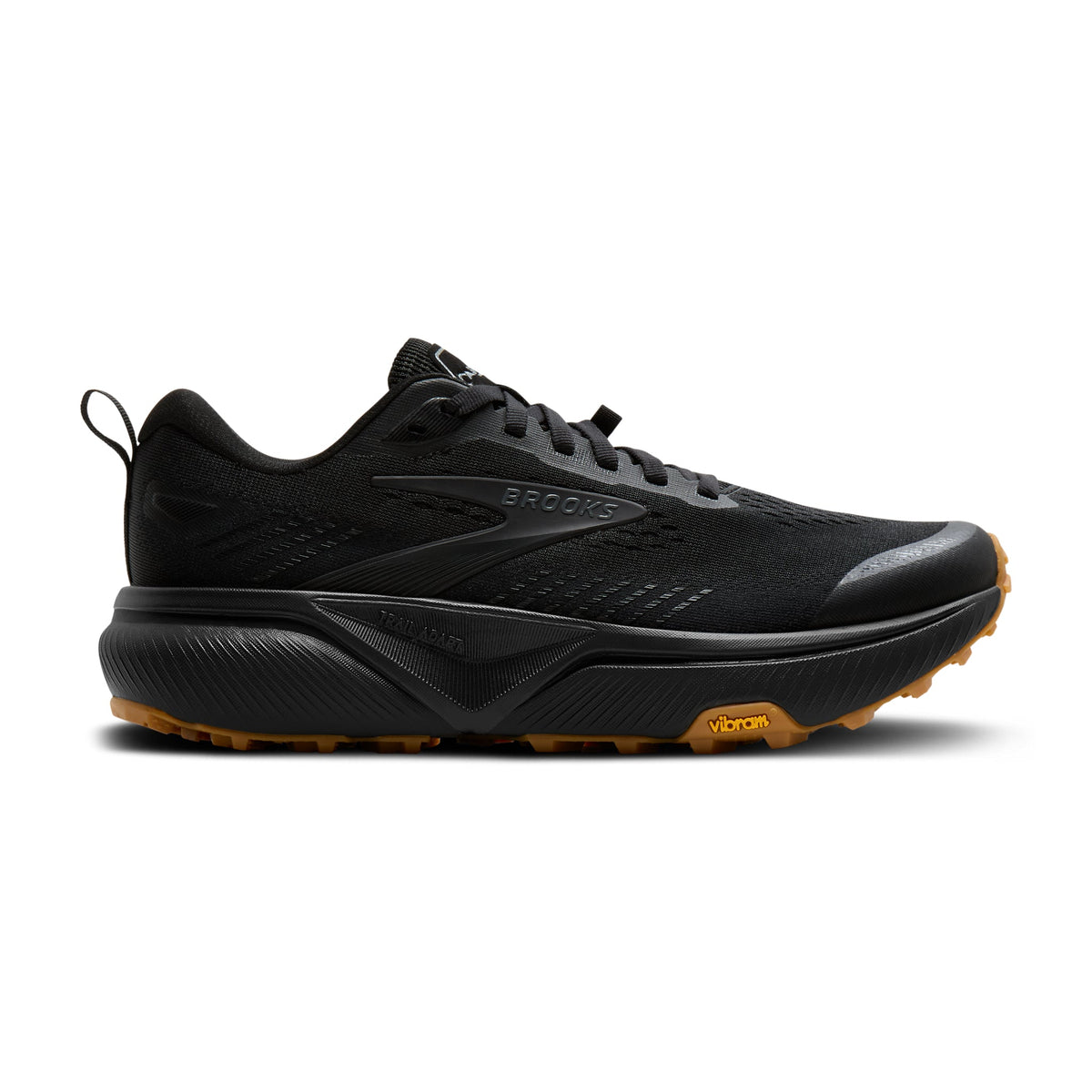 Brooks Men's Ghost Amp - Black/Ebony/Gum