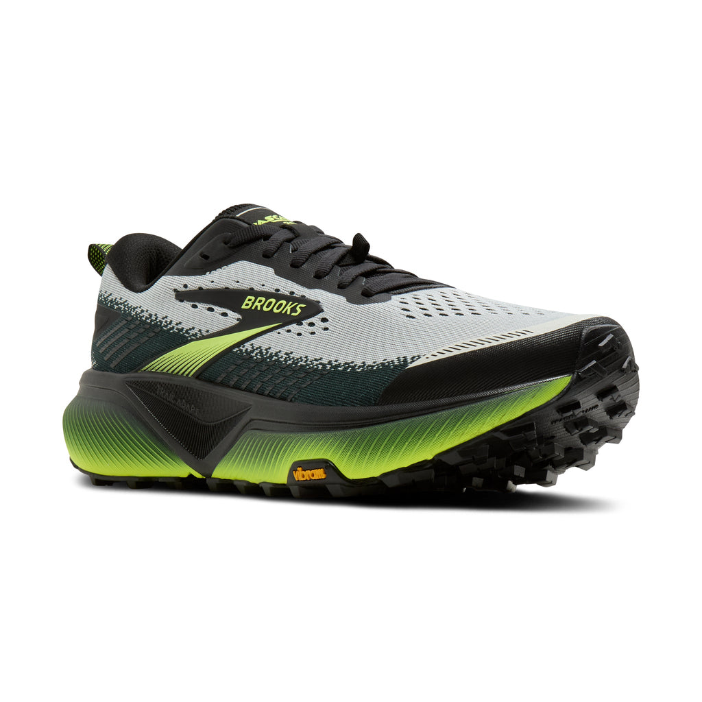 Brooks Men's Ghost Amp - Grey/Black/Nightlife