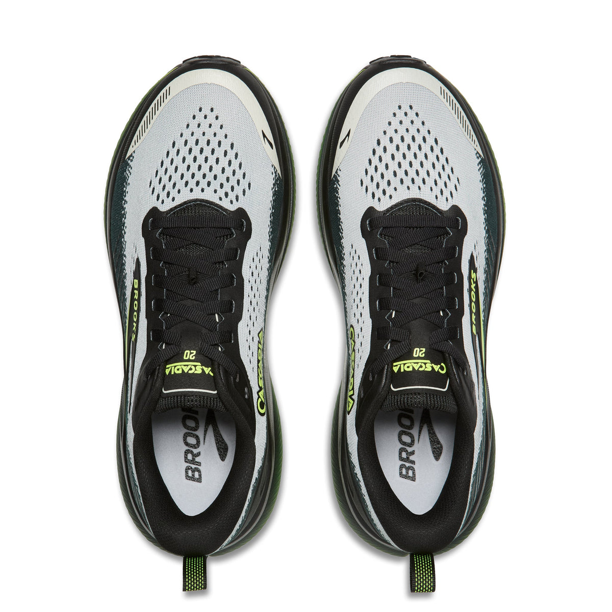 Brooks Men's Ghost Amp (Wide) - Grey/Black/Nightlife